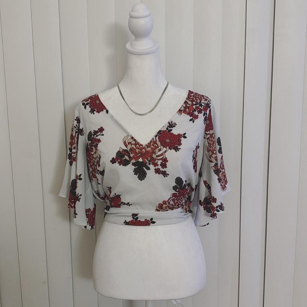 Express floral print top